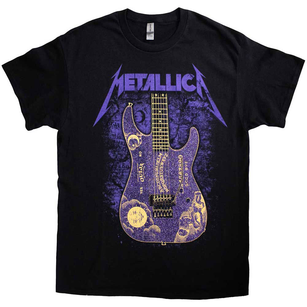 Metallica Ouija Purple T-shirt Front
