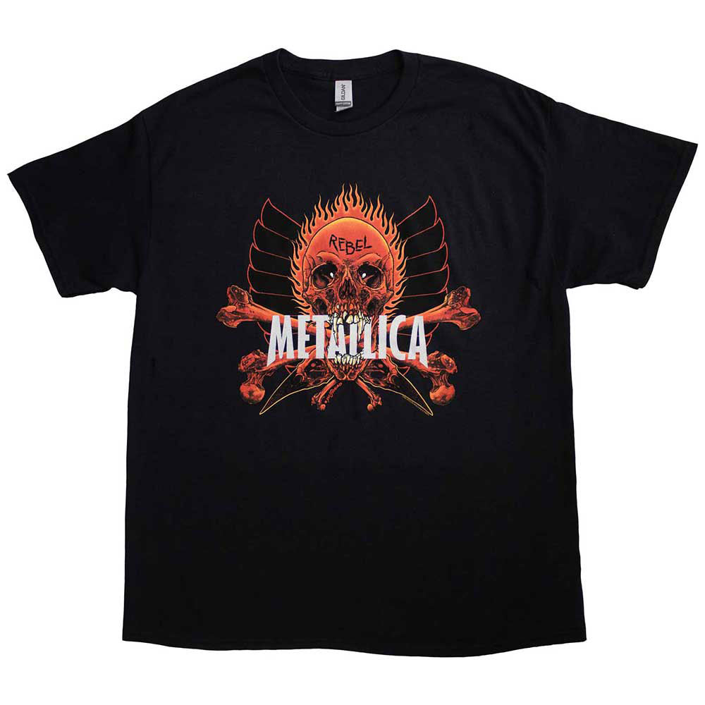 Metallica Rebel T-shirt Front