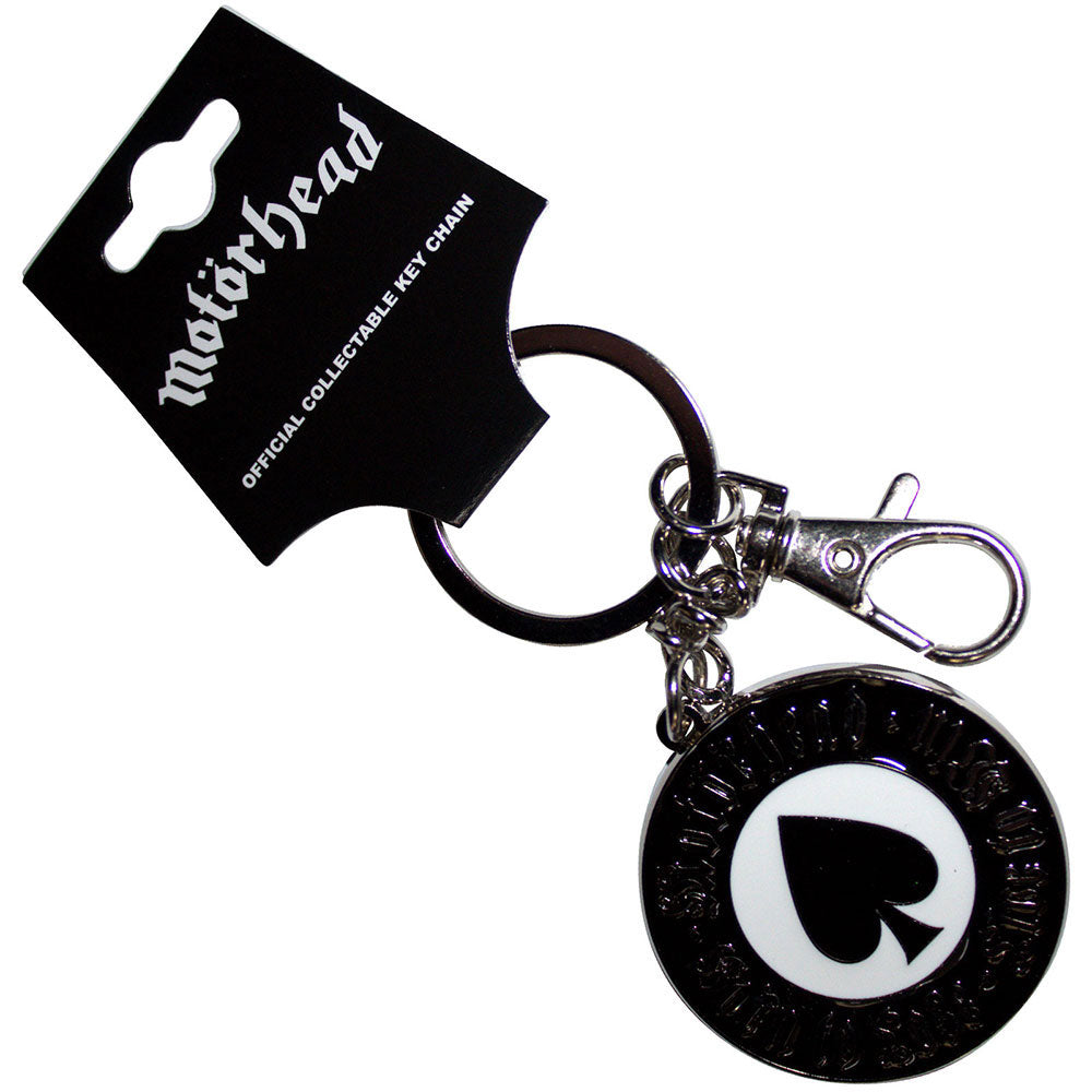 Motorhead Born To Lose Metal Key Chain Front