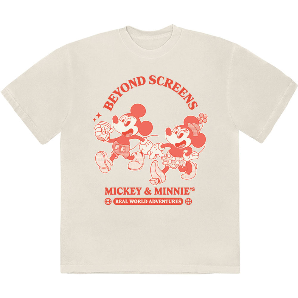 Disney Mickey & Minnie Beyond Screens T-shirt Front