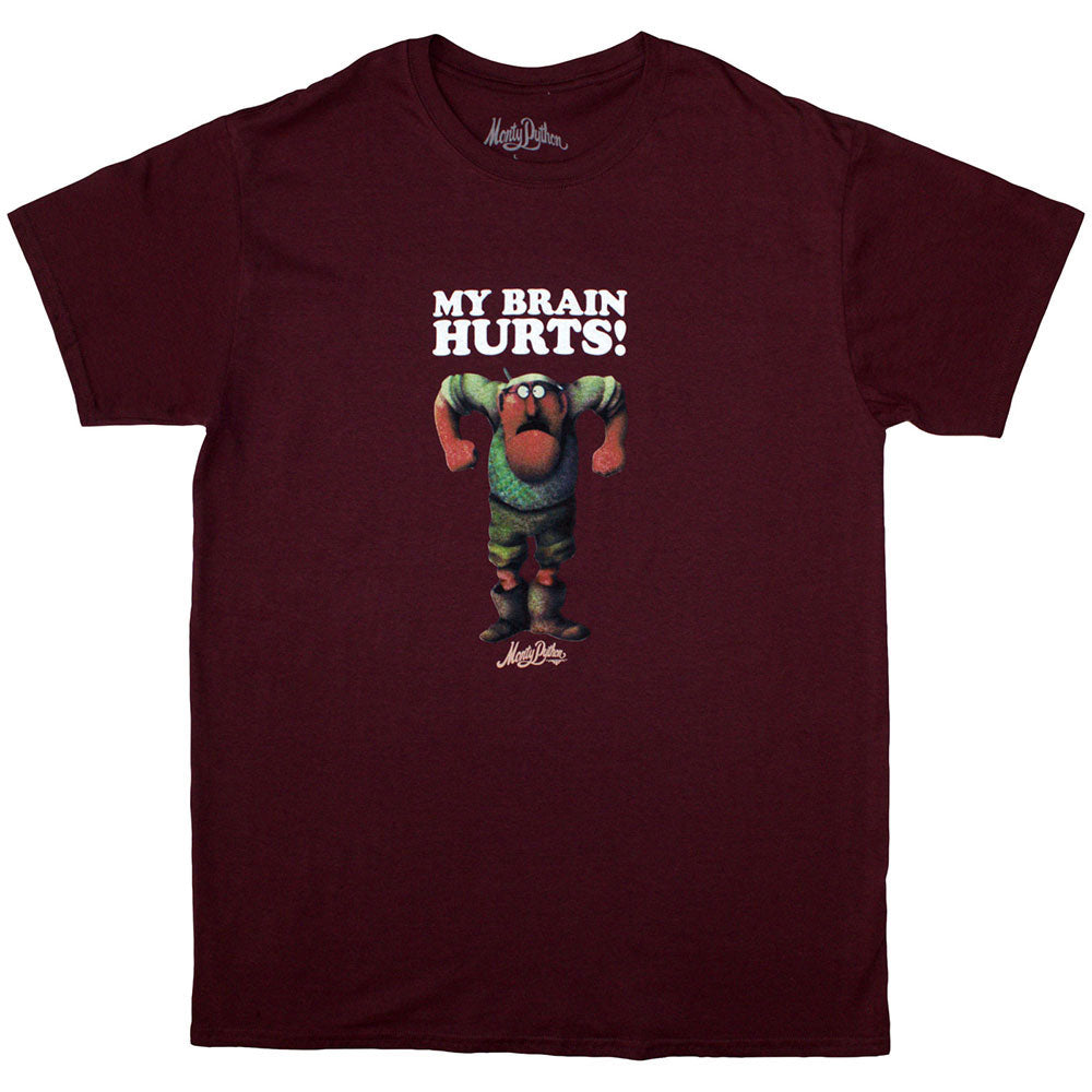 Monty Python My Brain Hurts T-shirt Front