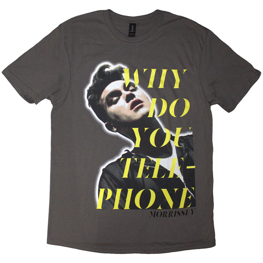 Morrissey Why Do You Telephone? T-shirt Front