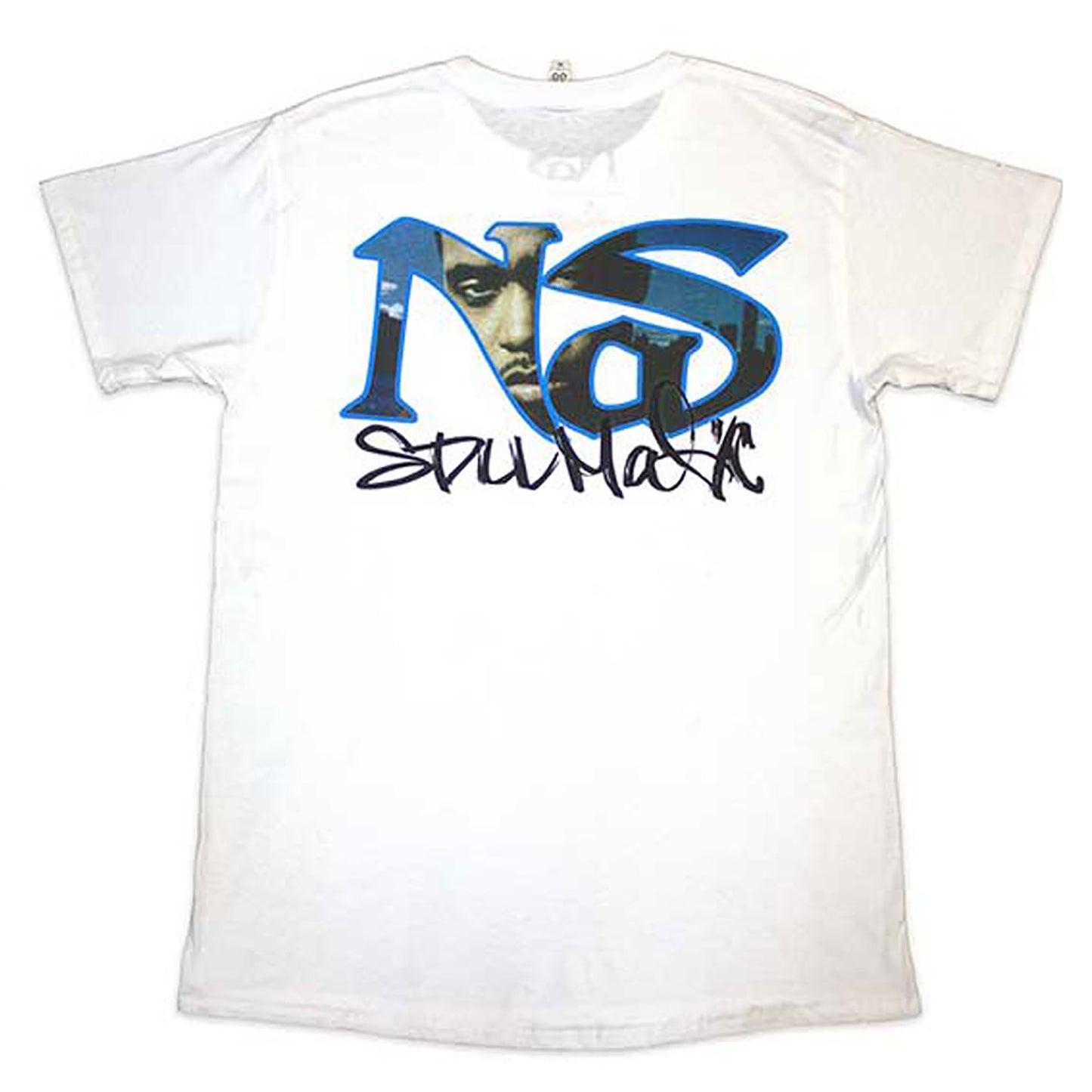 Nas Still City Infill T-shirt Back