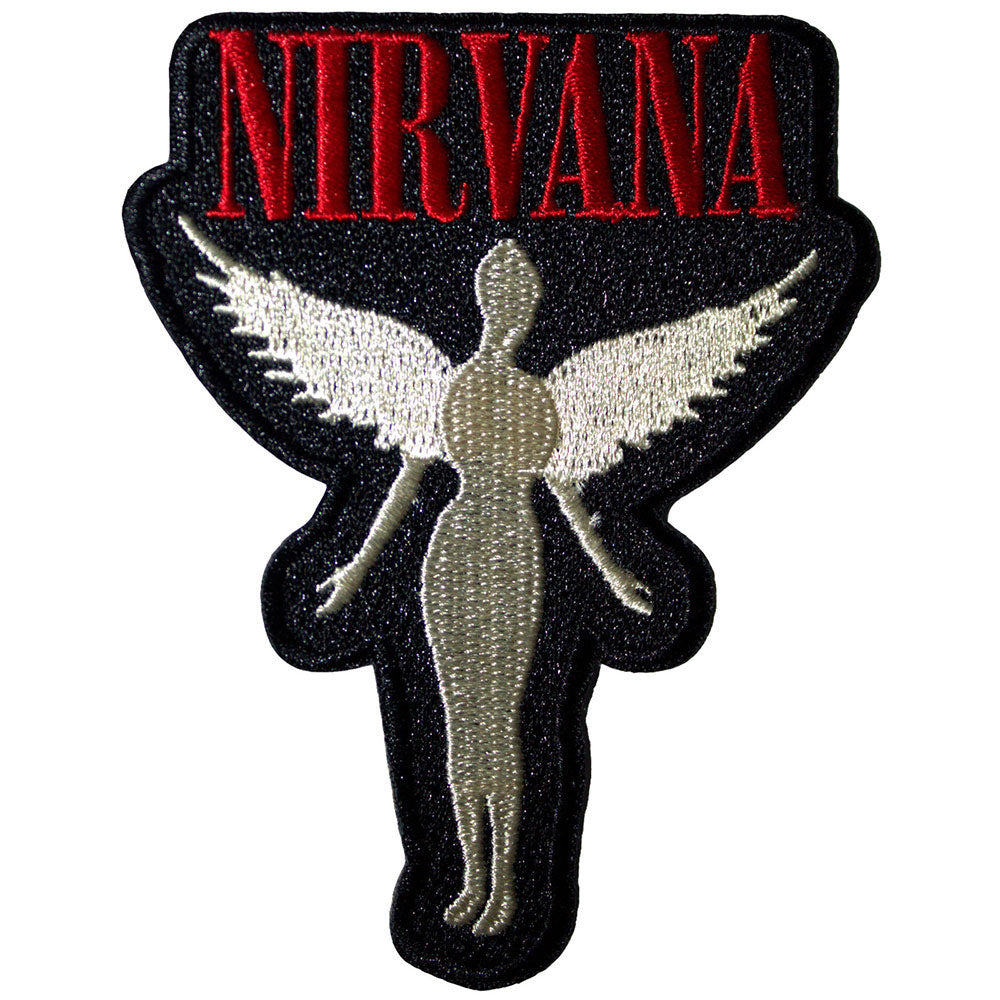 Nirvana In Utero Cut-out Woven Patch Front