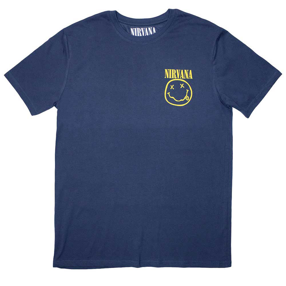 Nirvana Mini Happy Face T-shirt Front