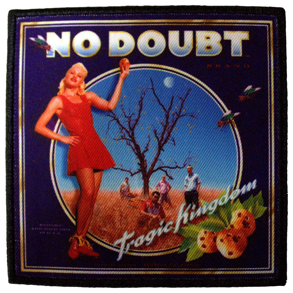 No Doubt Tragic Kingdom Woven Patch Front