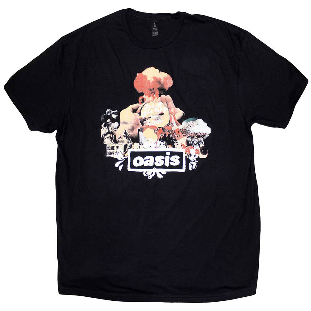 Oasis Atomic Collage T-shirt Front