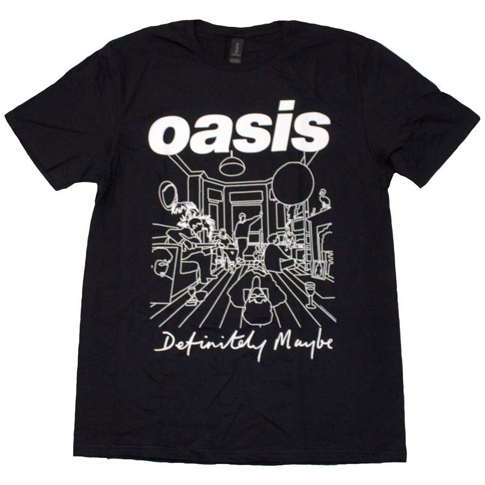 Definitely Maybe Line Drawing T-shirt
