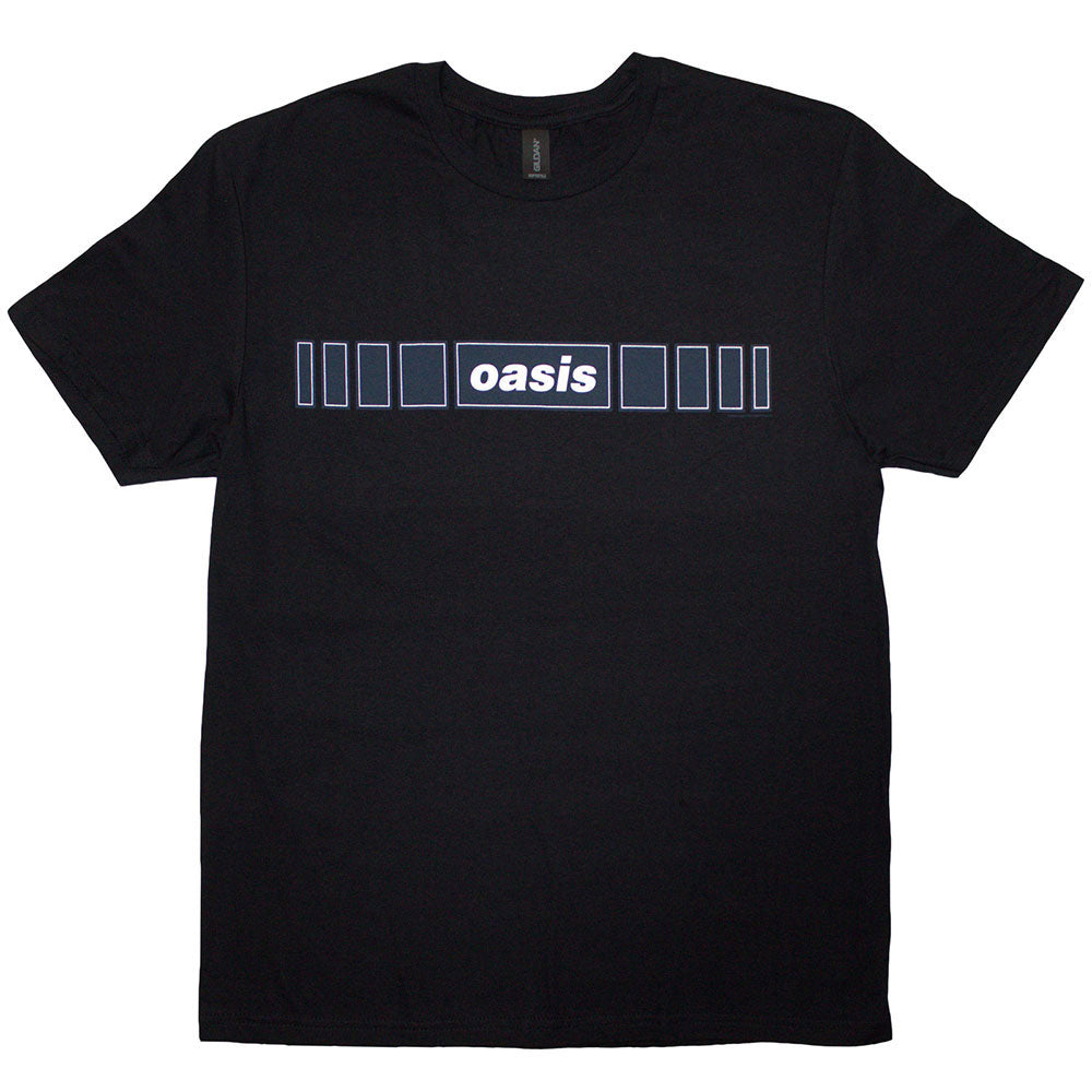 Oasis Horizontal Bars Logo T-shirt Front