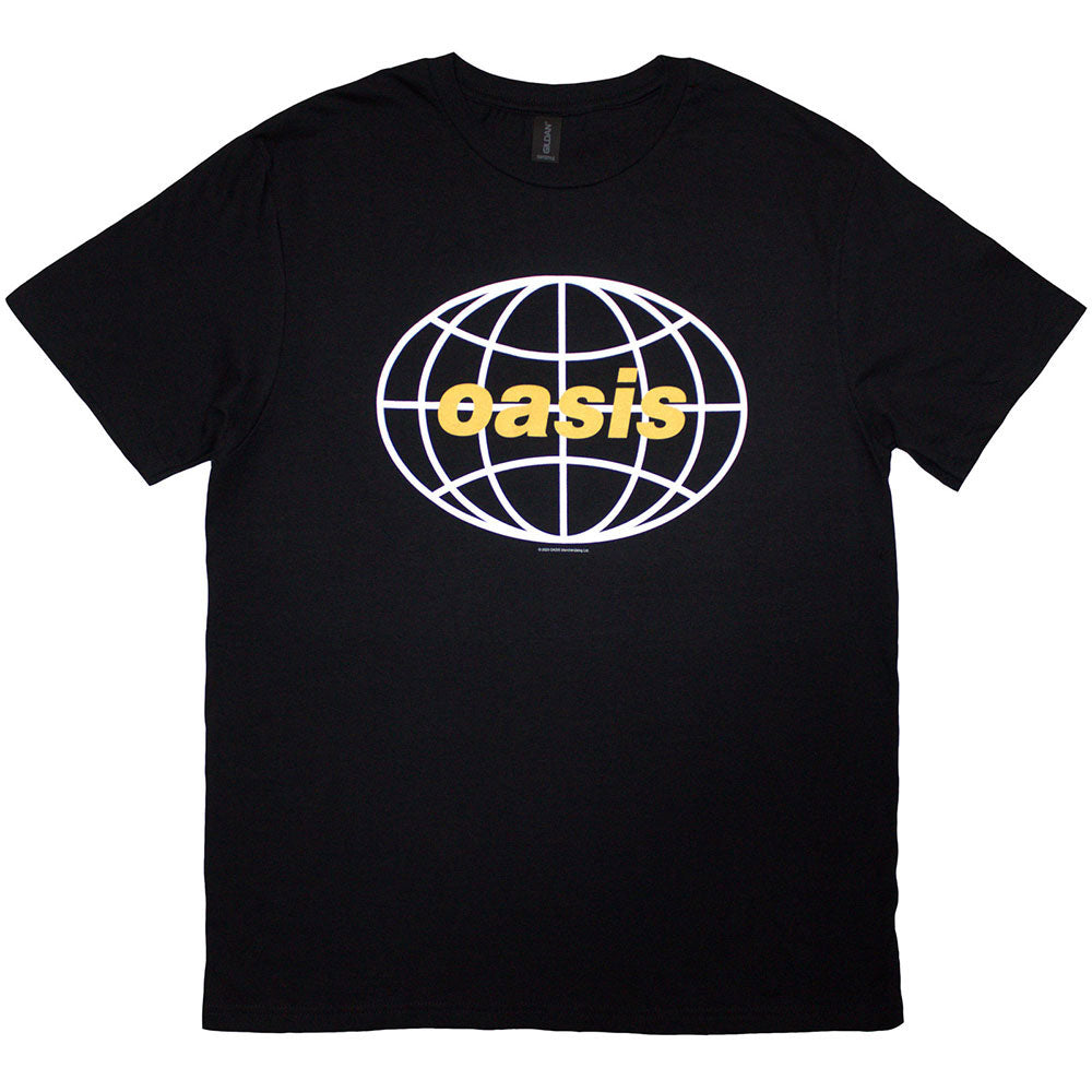 Oasis Globe Logo T-shirt Front