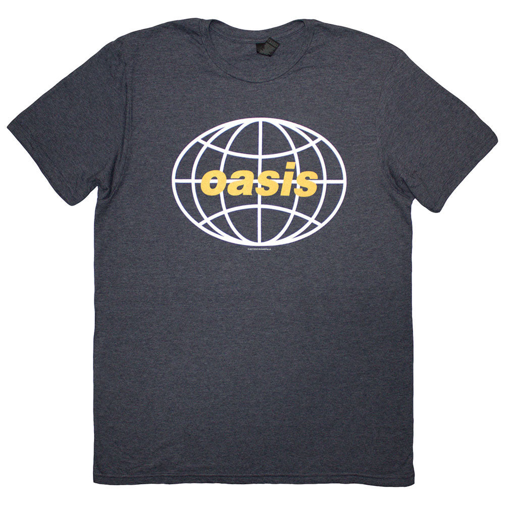 Oasis Globe Logo T-shirt Front