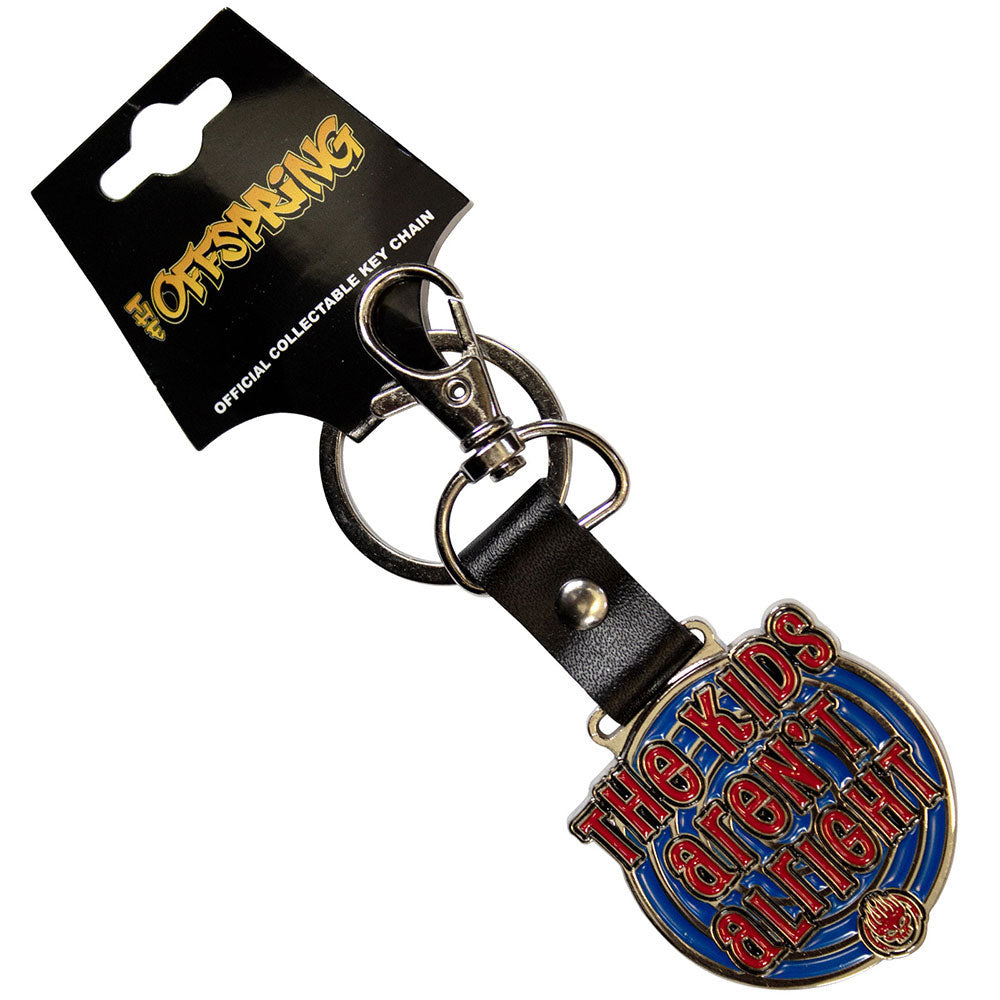 The Kids Aren't Alright Metal Key Chain