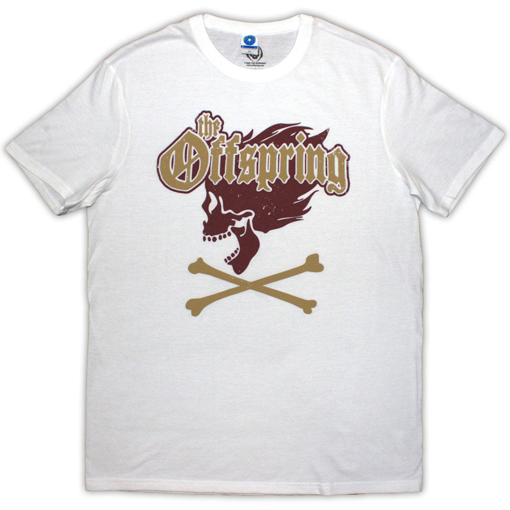 Offspring Screaming Skull T-shirt Front