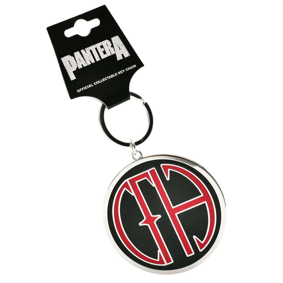 Pantera Cowboys From Hell Emblem Metal Key Chain Front