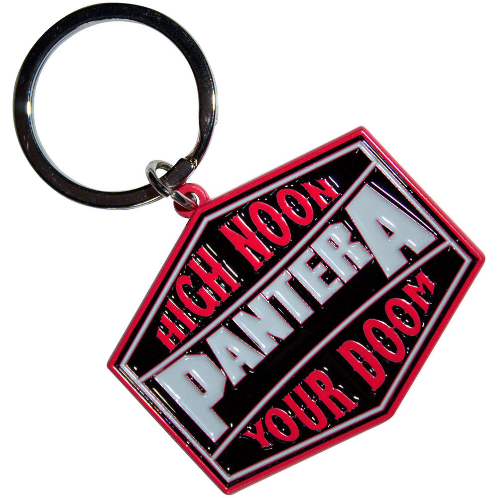 Pantera High Noon Metal Key Chain Front