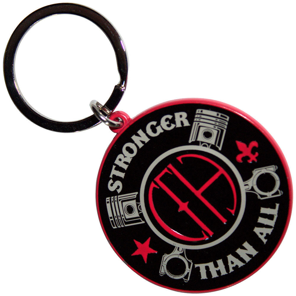 Pantera Stronger Metal Key Chain Front