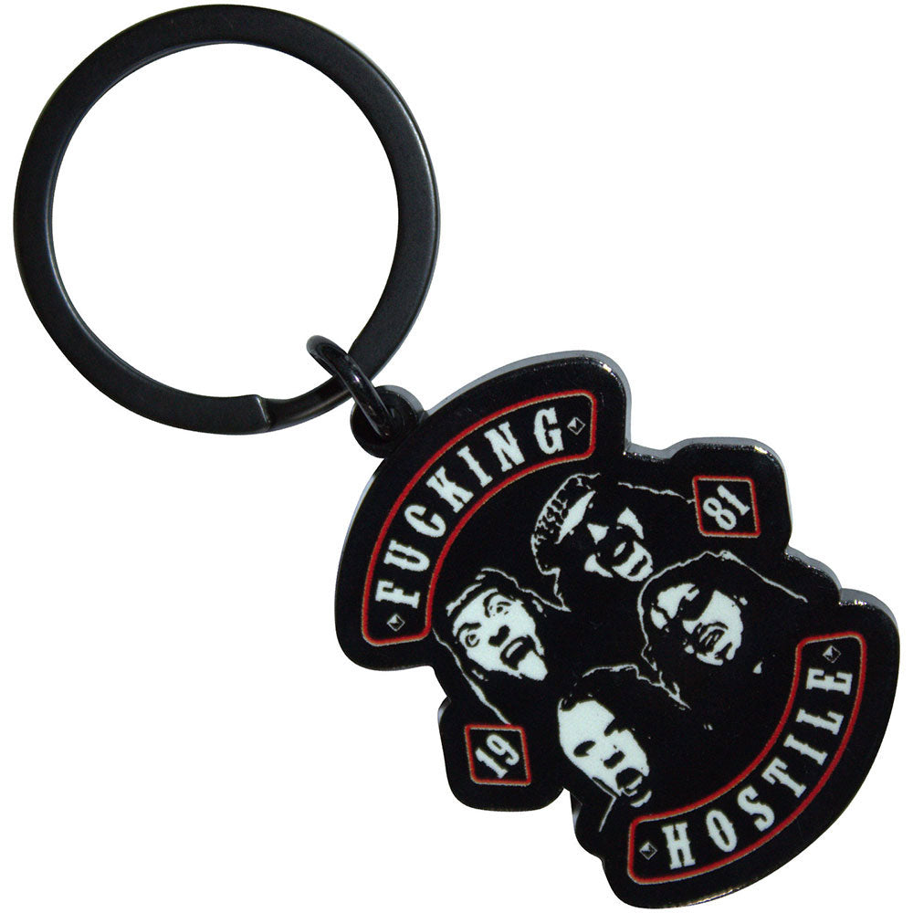 Pantera Hostile Metal Key Chain Front