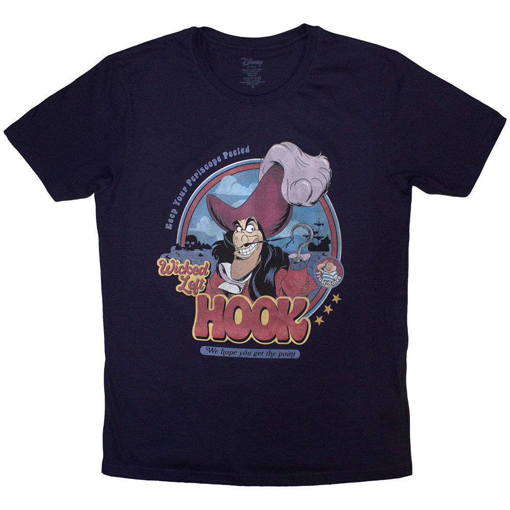Disney Peter Pan Wicked Left Hook T-shirt Front