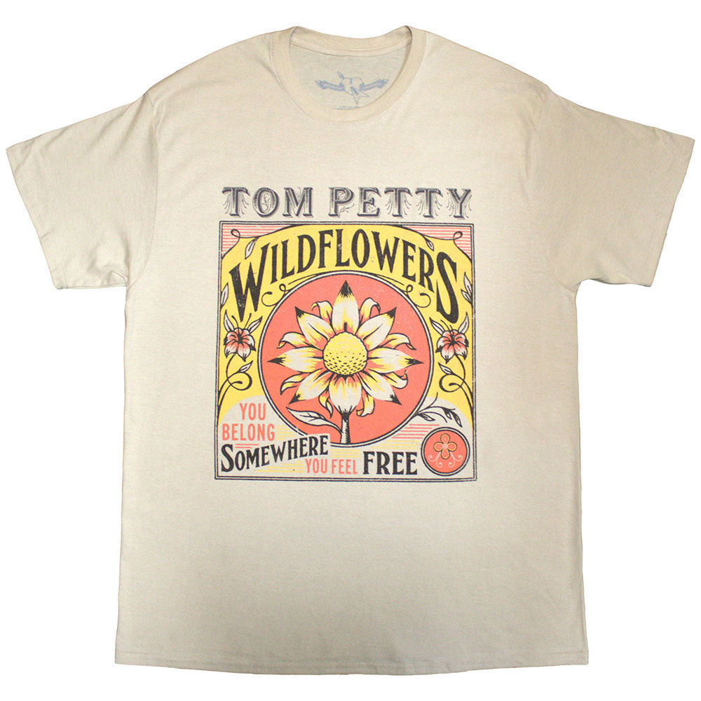 Tom Petty & The Heartbreakers Wildflowers T-shirt Front