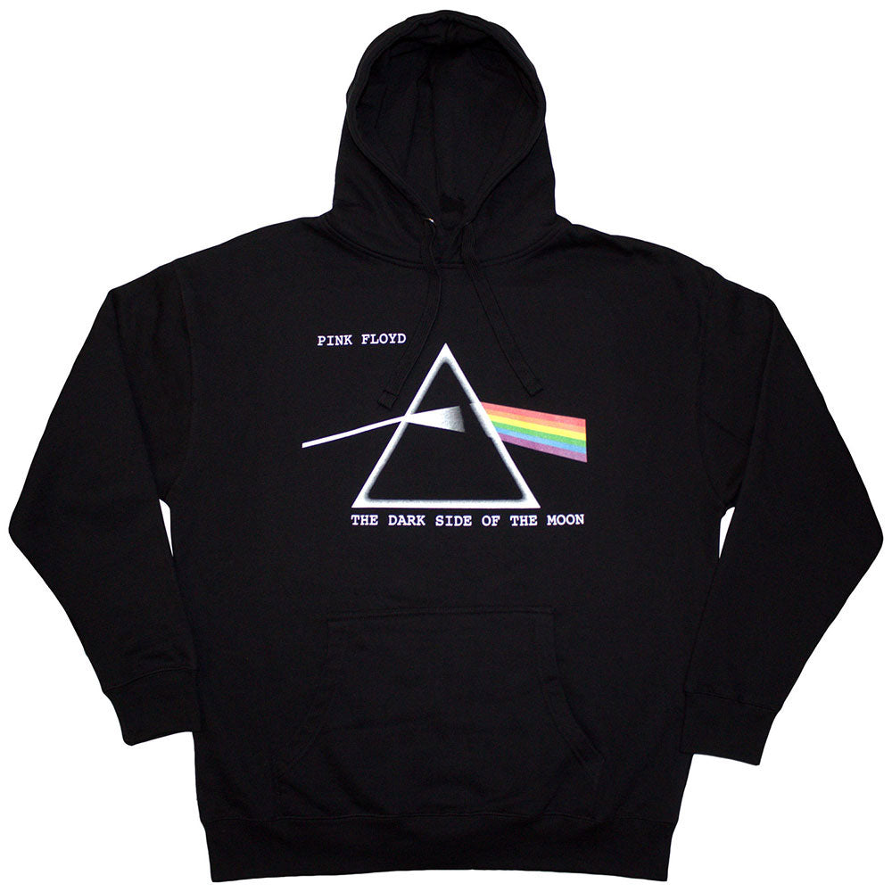 Pink Floyd Dark Side Of The Moon Courier Hooded Sweatshirt Front