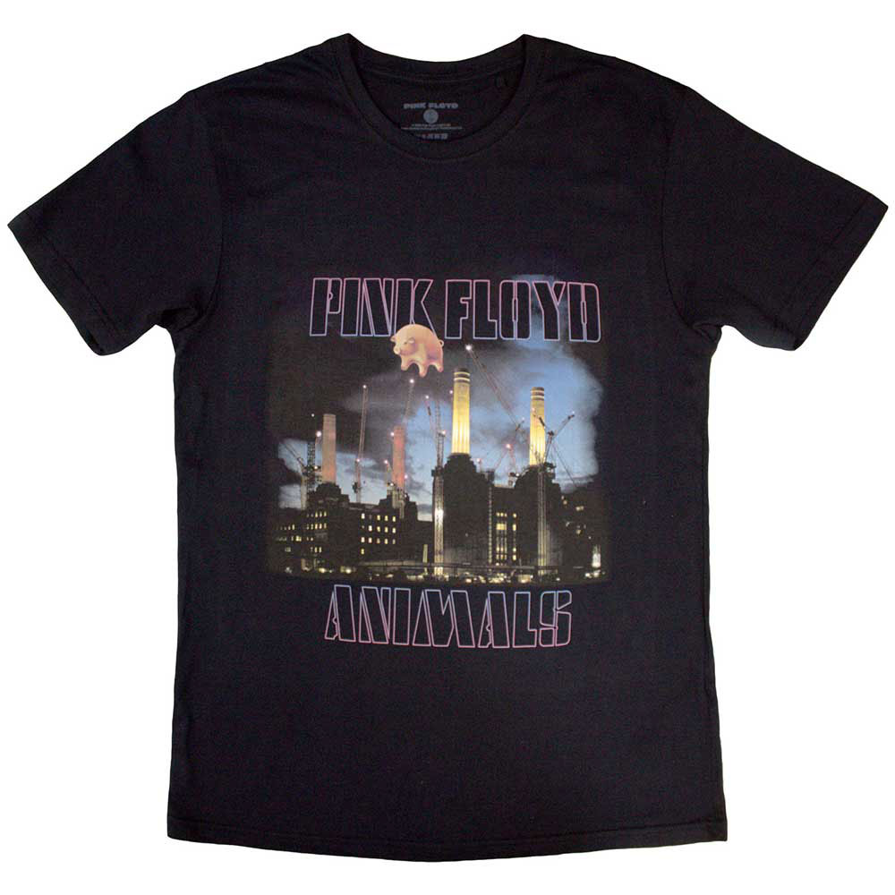 Pink Floyd Animals Contsruction T-shirt Front