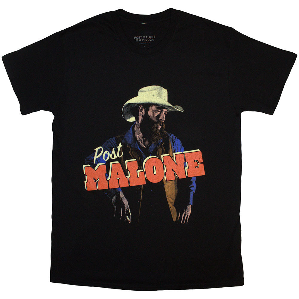 Post Malone Cowboy T-shirt Front
