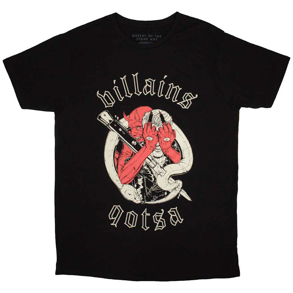 Queens Of The Stone Age Villains T-shirt Front
