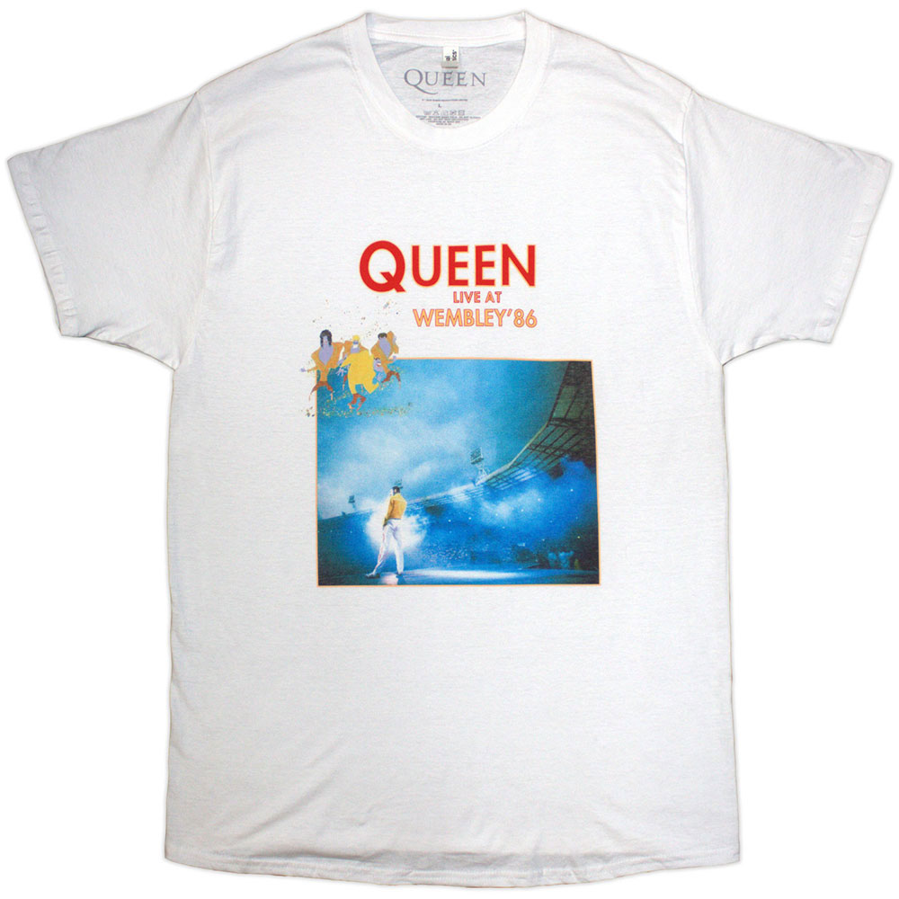 Queen Wembley '86 T-shirt Front