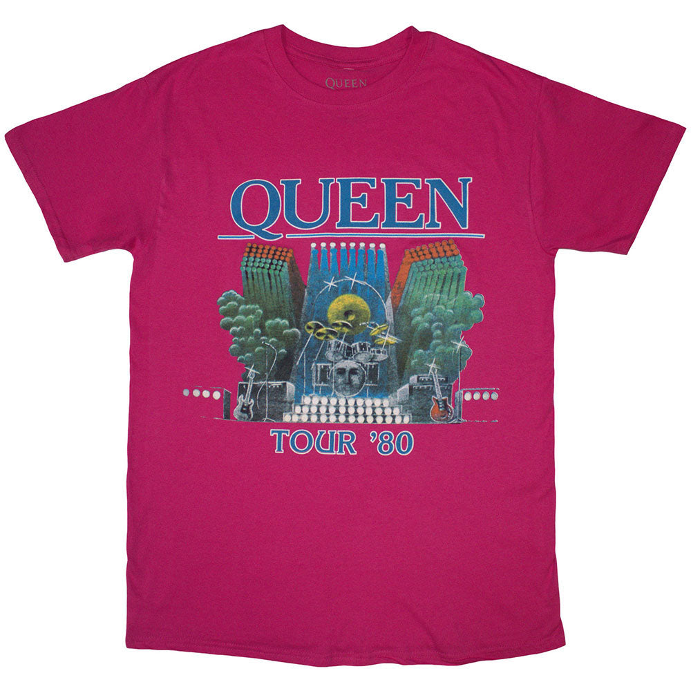 Queen Tour '80 T-shirt Front