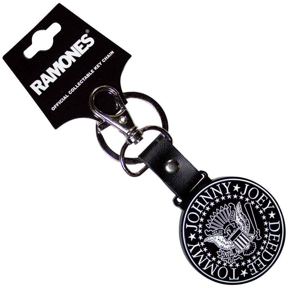 Ramones Presidential Seal Emblem Metal Key Chain Front