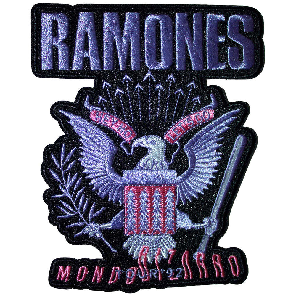 Ramones Mondo Bizarro Woven Patch Front
