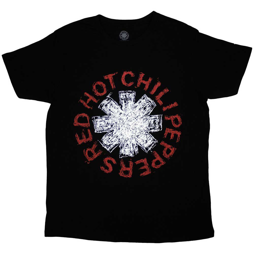 Red Hot Chili Peppers Scribble Asterisk T-shirt Front