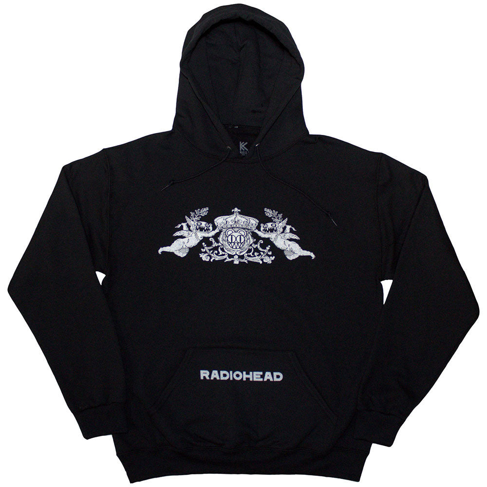 Radiohead Bearhead Crest Hooded Sweatshirt Front