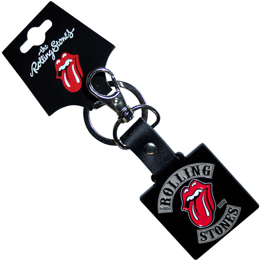 Rolling Stones Tour '78 Metal Key Chain Front