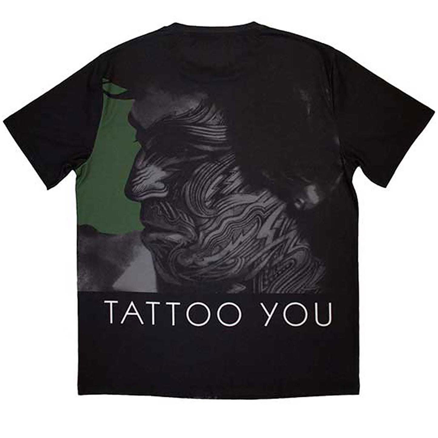 Rolling Stones Tattoo You Sublimation T-shirt Back