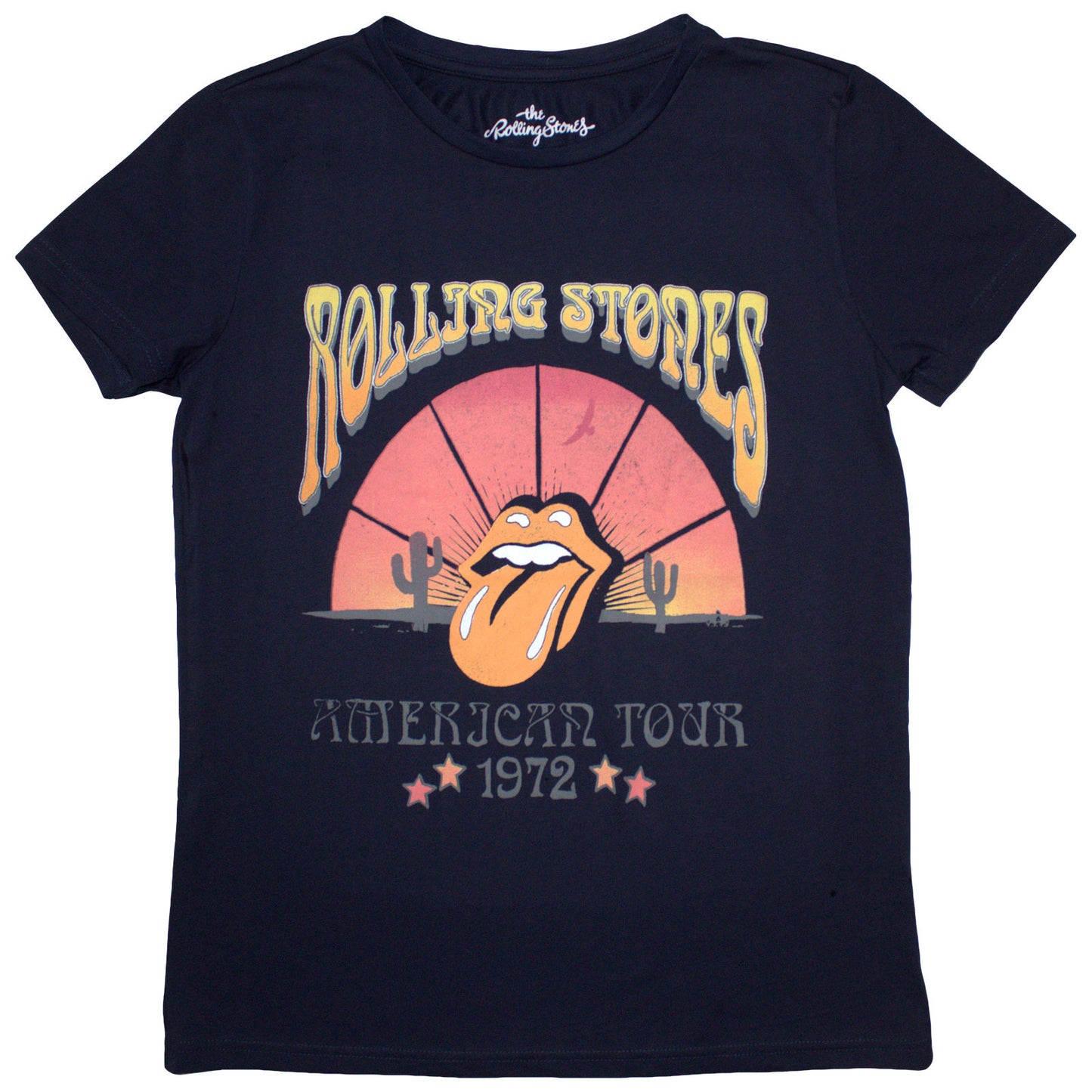 Rolling Stones Desert '72 T-shirt Front