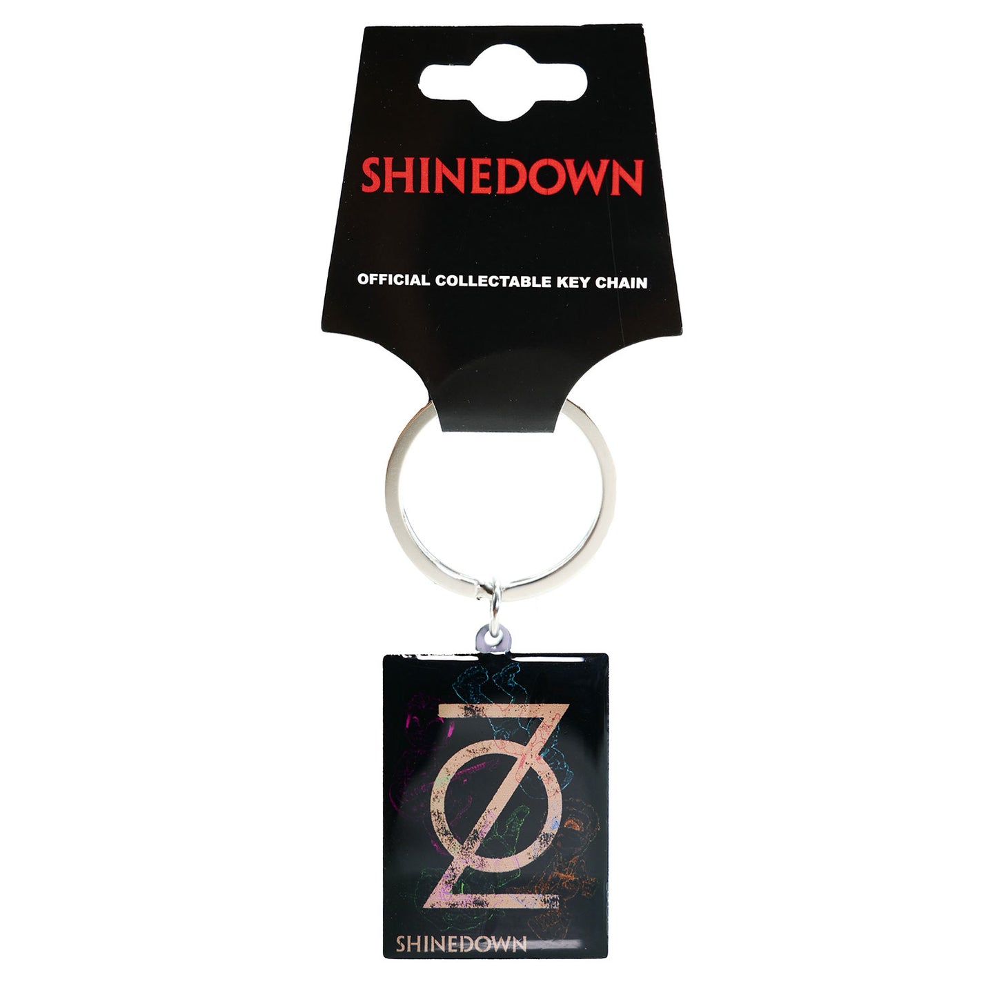 Shinedown Planet Zero Logo Metal Key Chain