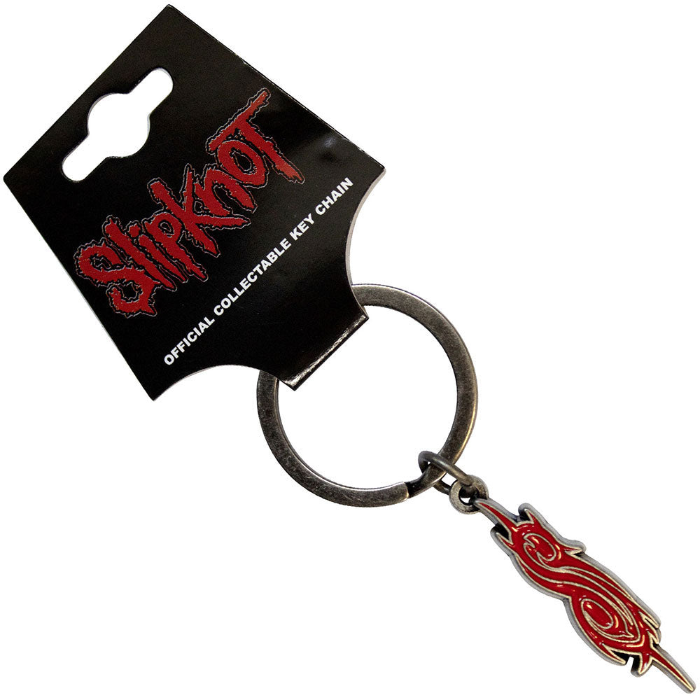Slipknot Tribal S Metal Key Chain Front