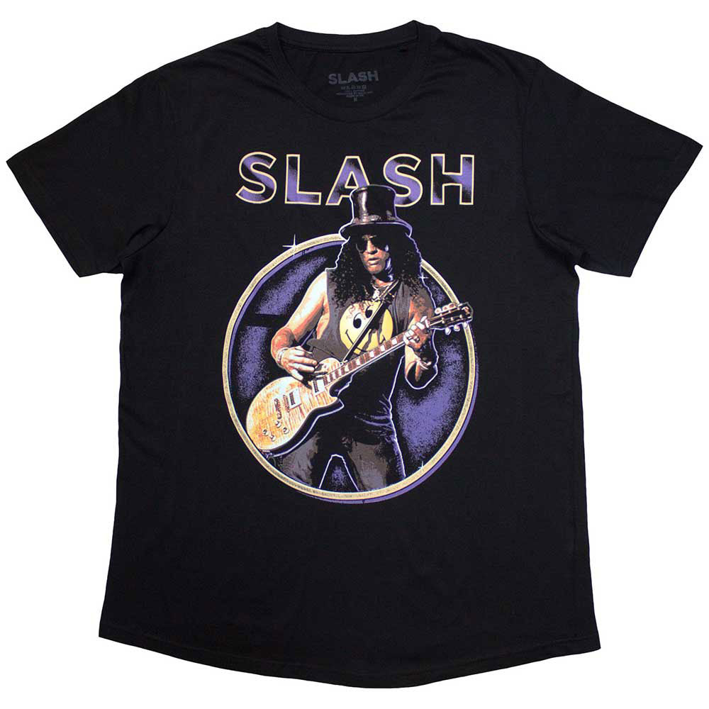 Slash Purple Circle T-shirt