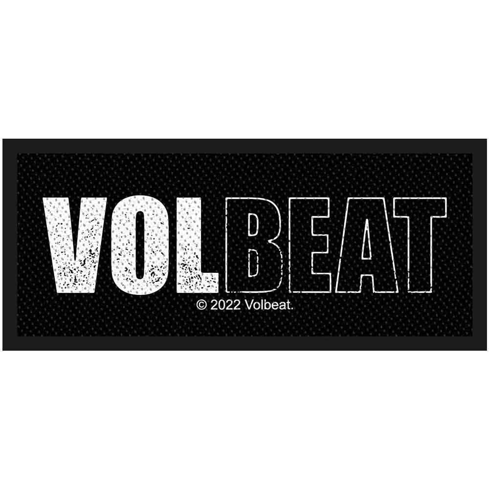 Volbeat Logo Woven Patch Front