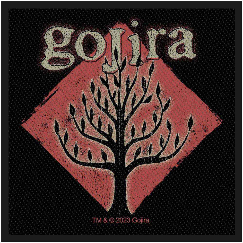 Gojira Tree Of Life Woven Patch Front