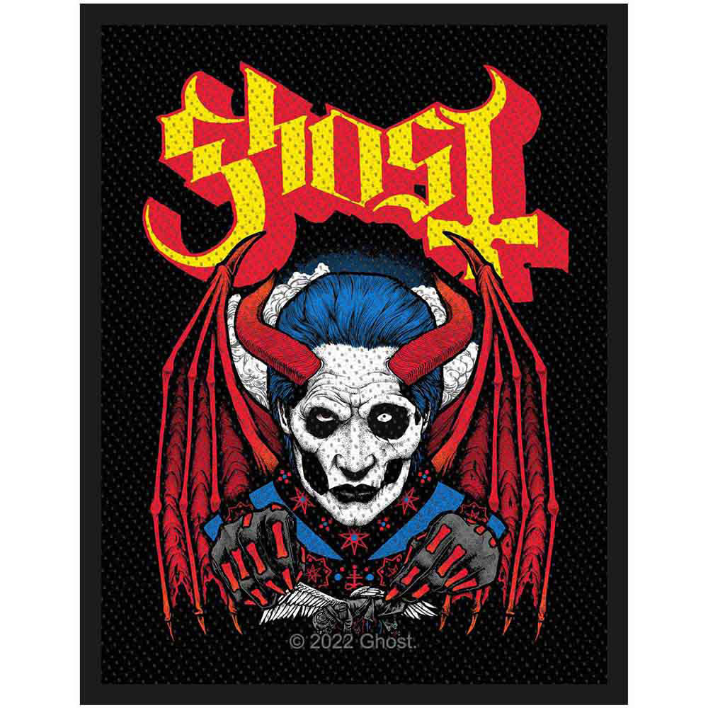 Ghost B.c. Demoniac Woven Patch Front