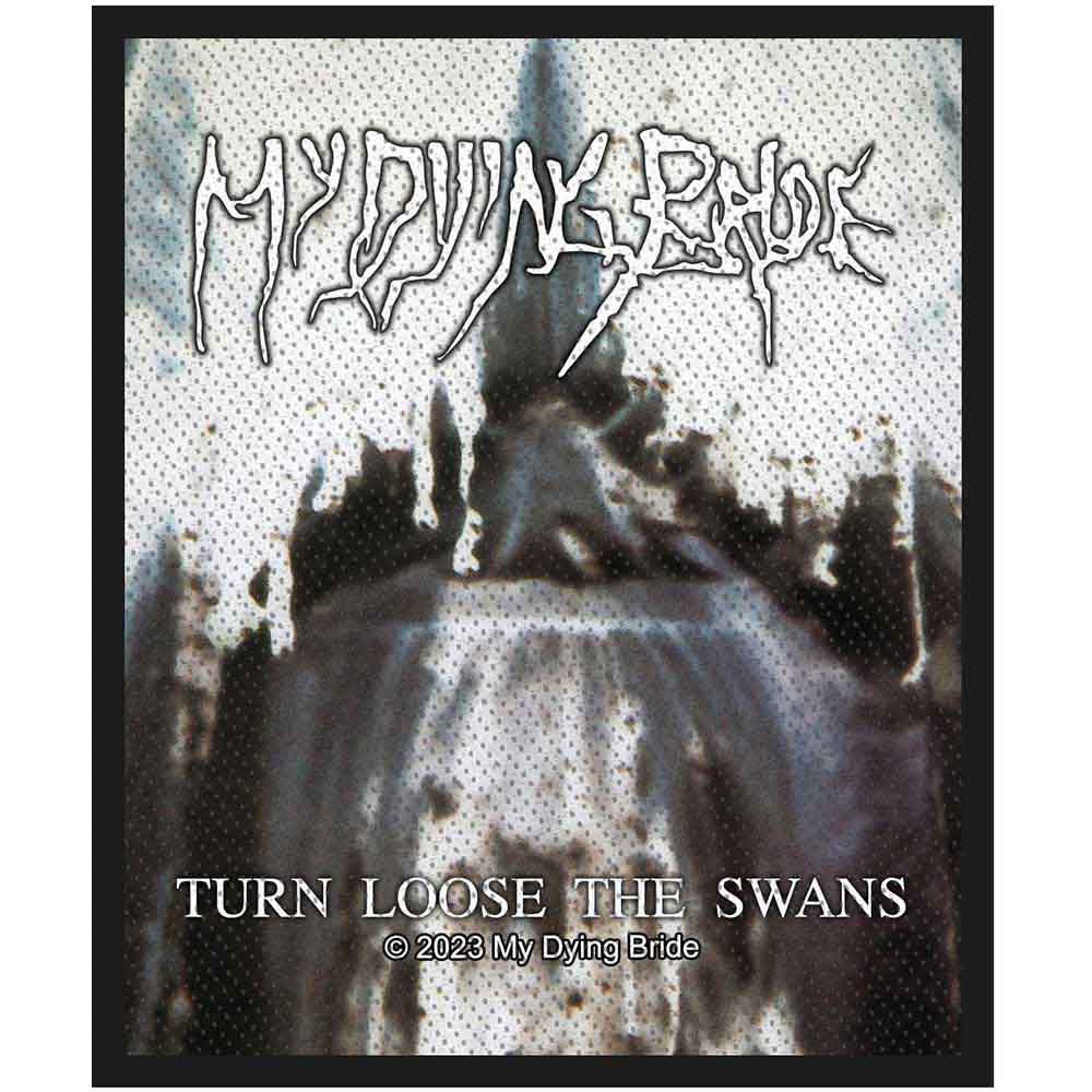 My Dying Bride Turn Loose The Swans Woven Patch Front