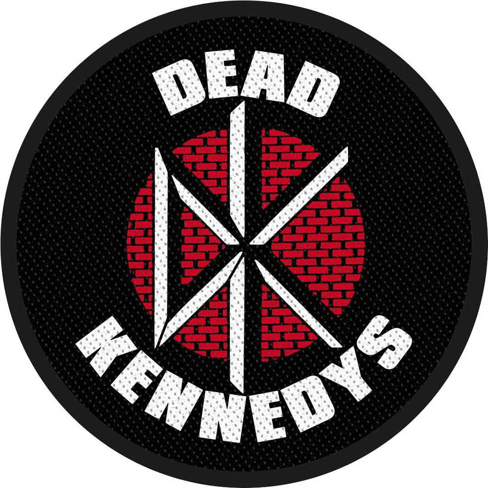 Dead Kennedys Dk Logo Woven Patch Front