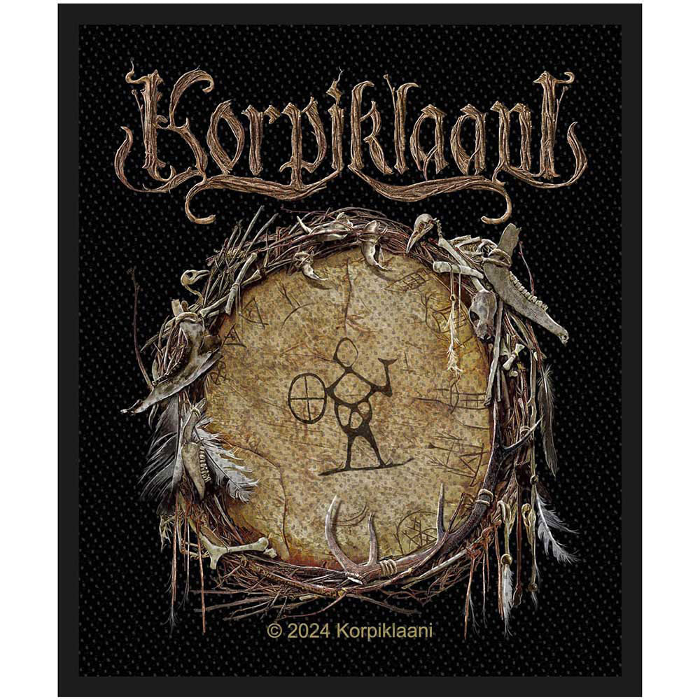 Korpiklaani Rankarumpu Woven Patch Front