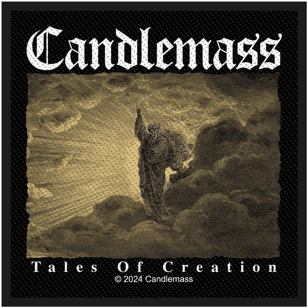 Candlemass Tales Of Creation Woven Patch Front