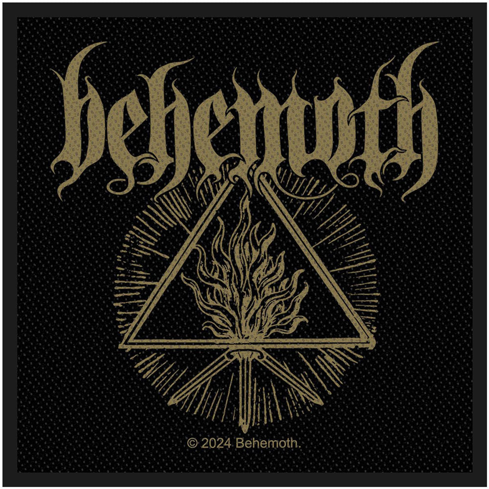 Behemoth The Satanist Woven Patch Front