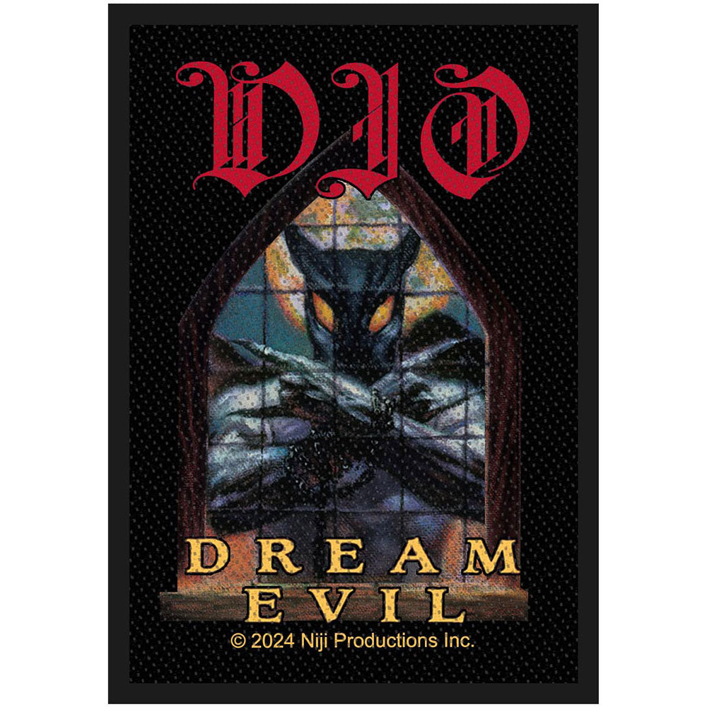 Dio Dream Evil Woven Patch Front