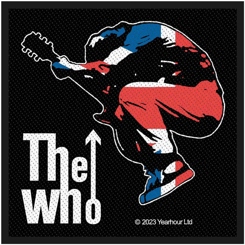 Who Pete Jump Woven Patch Front