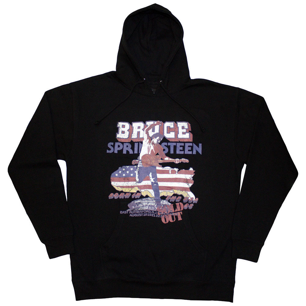 Bruce Springsteen Born In The Usa '85 Hooded Sweatshirt Front